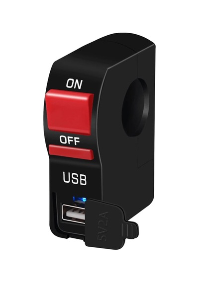 Motosiklet Telefon Usb Şarj Ve Far Anahtarı (464360678)