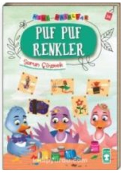 Puf Puf Renkler - Mini Masallar 4 (34) (513423182)