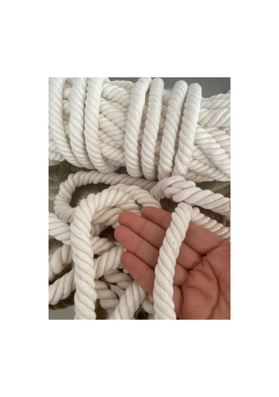 10mm Pamuk Halat 1 Kg 20metre Gökkuşağı Ipi
