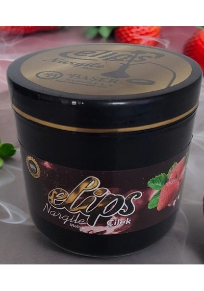 Elips Çilek Kokulu Nargilemelası Bitkisel 250g