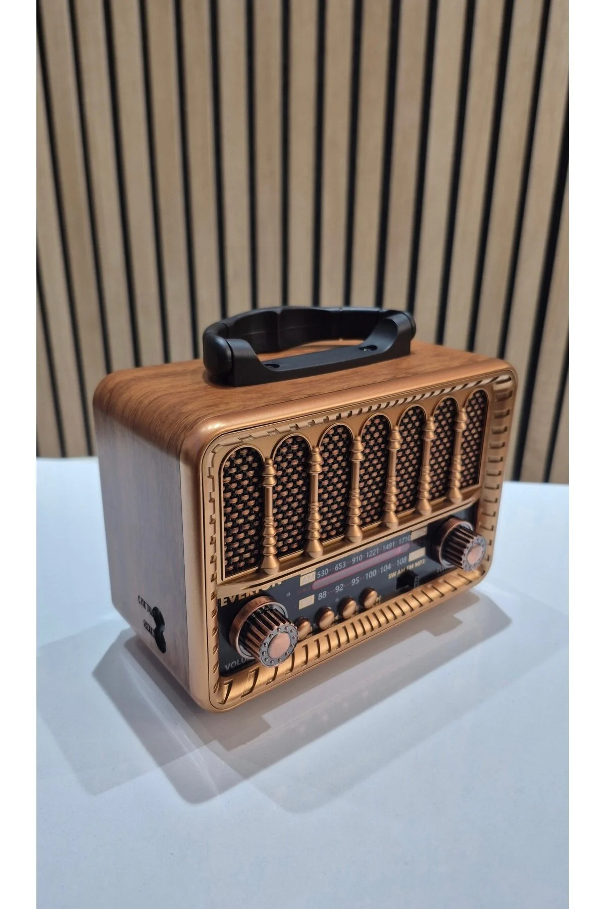 Rt-707 Nostajık Solar Enerjili Bluethoot Radyo Müzik Çalar