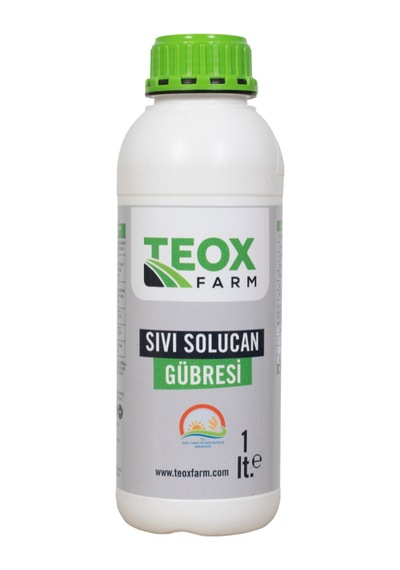 Teoxfarm Kırmızı Kaliforniya Sıvı Solucan Gübresi 1 L