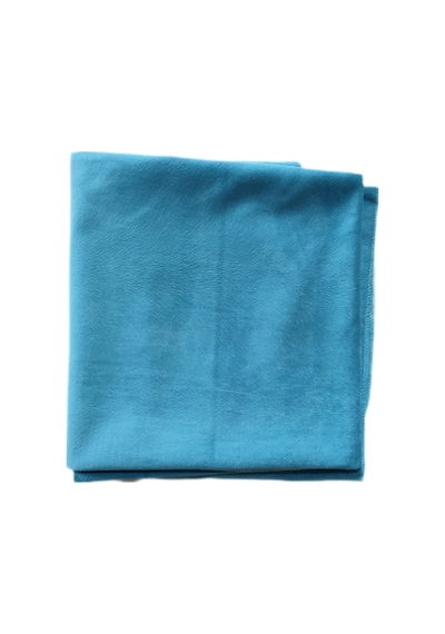 Okey Oyun Masa Örtüsü Kadife 140x140 Mavi