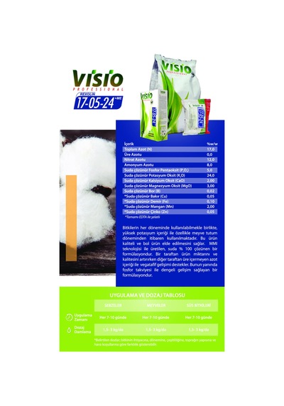 Visio 17.05.24 5 KG. (Toz Gübre )