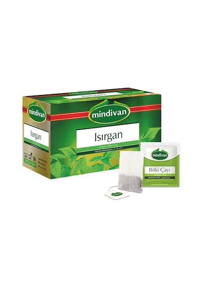 Mindivan Isırgan Çayı - 20'li Süzen Poşet Bitki Çayı