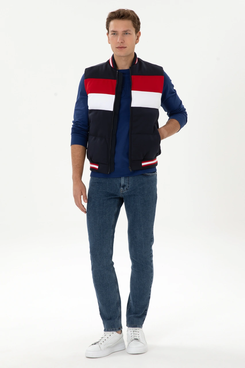 U.s. Polo Assn. Erkek Lacivert Yelek Dokuma 50310316-vr033 Lacivert