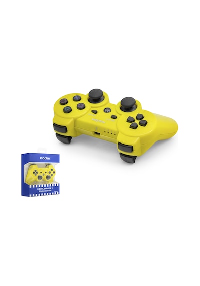 Nodar Nd600h Bluetooth Gamepad Oyun Kolu Ps3 Uyumlu Doubleshock Iıı Sarı