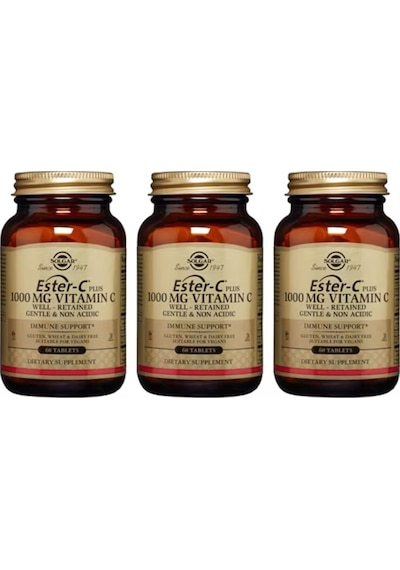 Solgar Ester-C Plus 1000 Mg 60 Tablet 3 Adet