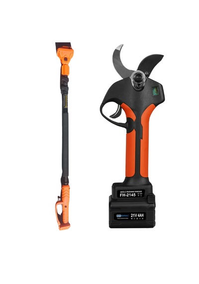 Eng Energy Fh 2145 Akülü Budama Makası 21v 4ah 45mm 2 Bataryalı Uzatma Aparatlı