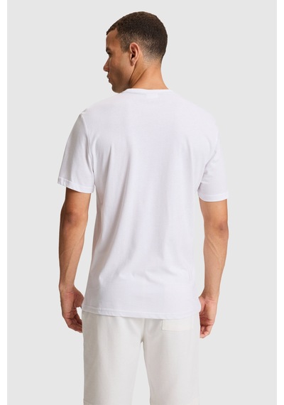 U.s. Polo Assn. Erkek Tişört 50322421-vr013 Beyaz