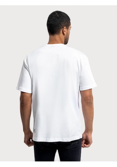 LOFT Loose Fit Erkek Tshirt K.kol Lf2036532 Q1.v1 Beyaz