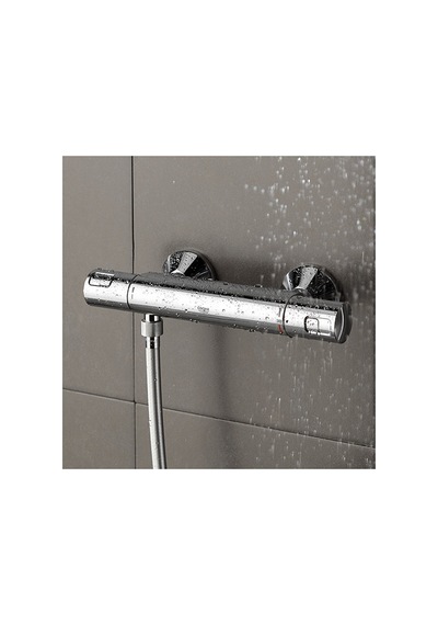 Grohe Precision Start Termostatik Duş Bataryası 34594000 Gümüş