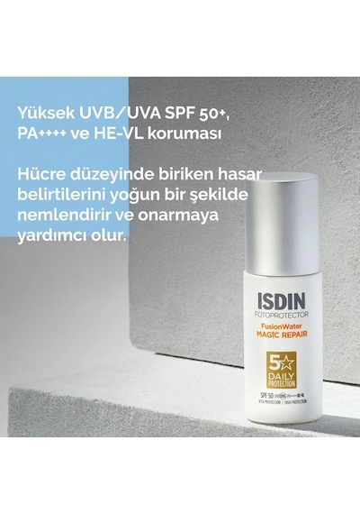 Isdin Fotoprotector Fusion Water Magic Repair Spf50 50 ML