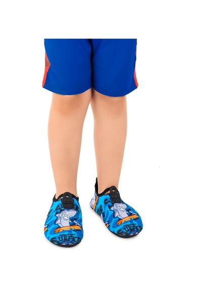Kiko Kids Surfer Havuz Plaj Erkek Çocuk Deniz Ayakkabısı 7561 Royal Royal Saks Mavi