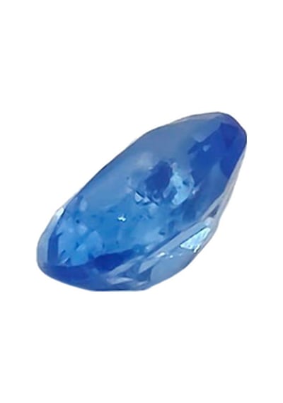Faset Kesim Doğal Mavi Safir Taşı 1,5 Karat S015