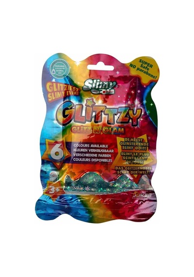 34025 Slimy Glitzy 10 Renk 90 Gr Çok  Renkli