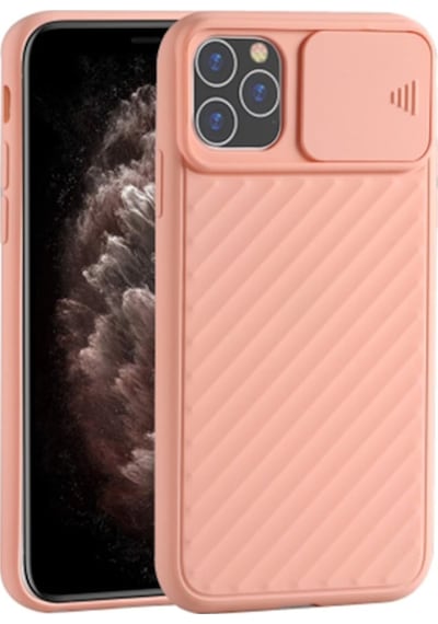 Ally Apple Uyumlu iPhone 11 Pro 5.8 Kilif Kamera Kapatan Koruyucu Sürgülü Kil 143905139 - Renk / Yesil