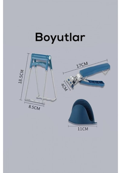 Sıcaklık Önleyici 4lü Set Çok Renkli