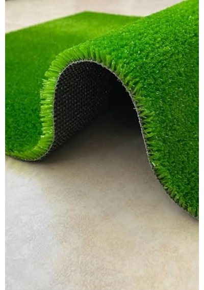 Grass Dekoratif Suni Çim Halı Balkon Bahçe Teras İç Dış Mekan Yeşil Yapay Çim Halı 7 Mm Yeşil 100 X 200 Diğer