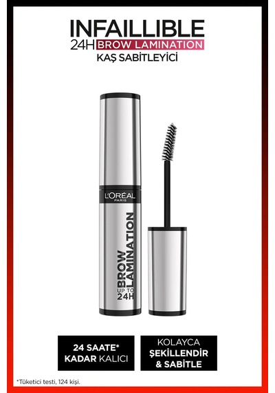 L'oréal Parıs Infaillible 24h Brow Lamination Şeffaf Kaş Sabitleyici Diğer