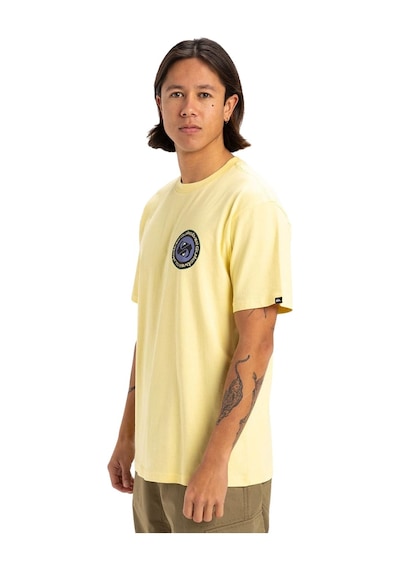 Quıksılver Quiksilver Circle Back Erkek Sarı Tişört Yem0 Çok Renkli