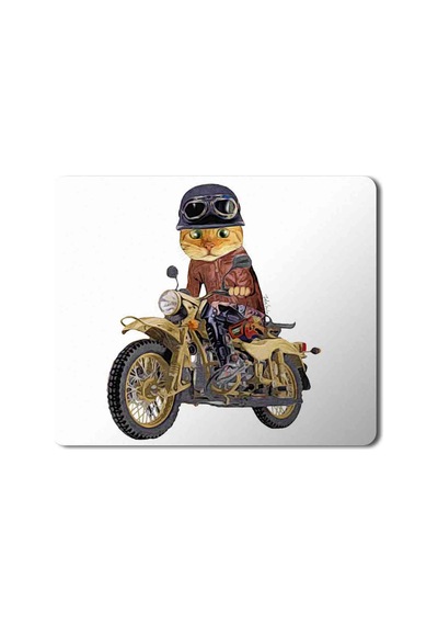 Kedi Motor Süren Kedi Cat Mouse Pad Mousepad