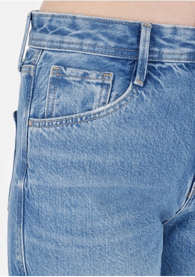 Colin's Colins 885 Camellia Normal Kesim Yüksek Bel Düz Paça Jean Kadın Pantolon Denim