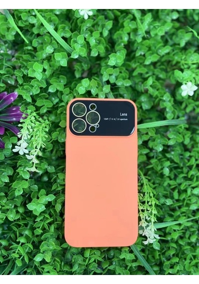 Apple Uyumlu iPhone Akfa 14 Pro Max Super Tt Serisi Şık Telefon Kılıfı Turuncu