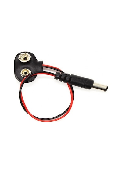 9V Pil Adaptör Dönüştürücü Bağlantı Kablosu 9 Volt Pil Arduino