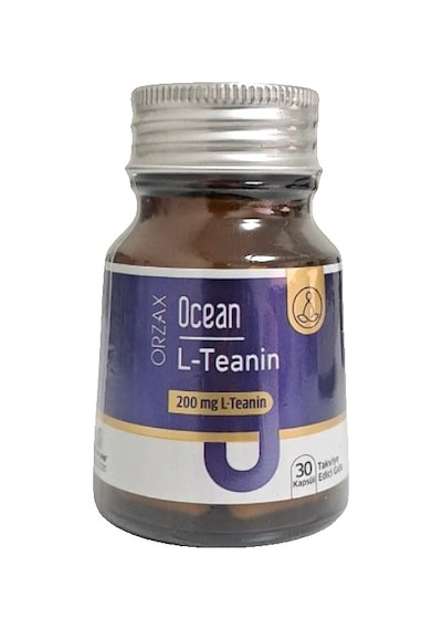 Ocean L-teanin İçeren Takviye Edici Gıda 200mg 30 Kapsül
