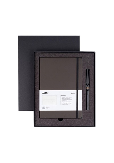 Lamy Safari Dolma Kalem-defter Seti Mat Siyah B3ms-17-m