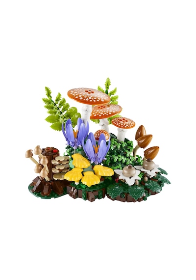 LEGO® Botanicals Orman Mantarları 11505 - Yetişkinler için Çeşitli Mantarlar İçeren Dekoratif Model Yapım Seti (806 Parça)