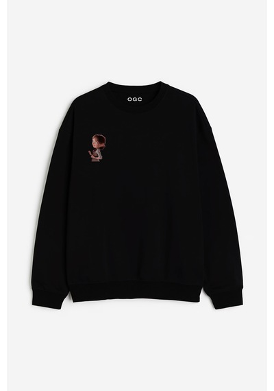 Ogc Carl & Ellie Kombin Sweatshirt Siyah