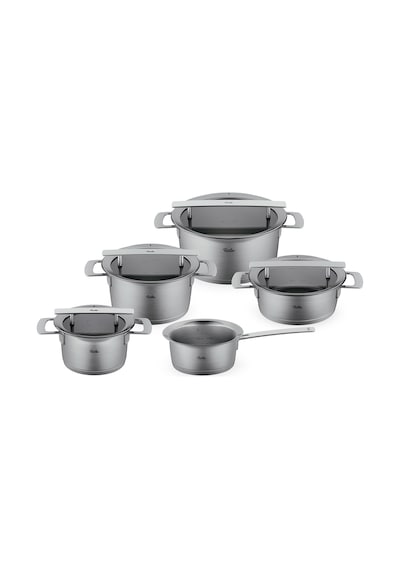 Fissler Phi Collection Cam Kapak 9 Parça Tencere Seti Renkli