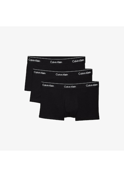 Calvin Klein Low Rise Erkek Siyah 3'lü Boxer Lv00nb4389 Siyah