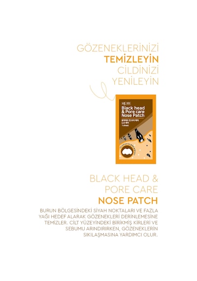 Mjcare Nose Patch - Siyah Nokta Ve Gözenek İçin Temizleyici Burun Bandı 20'li