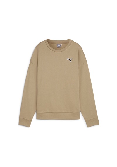 Puma Better Essentıals Crew Fl Bej Kadın Sweatshirt Bej