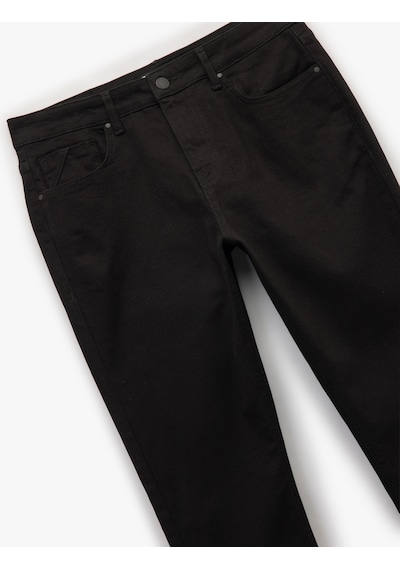 Koton Normal Bel Cep Detaylı Skinny Fit Jean Pantolon - Michael Jean Siyah 6wam40026nd Siyah Koton Normal Bel Cep Detaylı Skinny Fit Jean Pantolon - Michael Jean Siyah 6wam40026nd Siyah