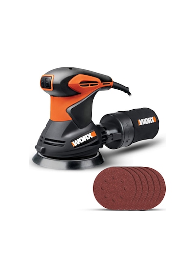 Worx WX652.1 320W 125MM Profesyonel Eksantrik Zımpara