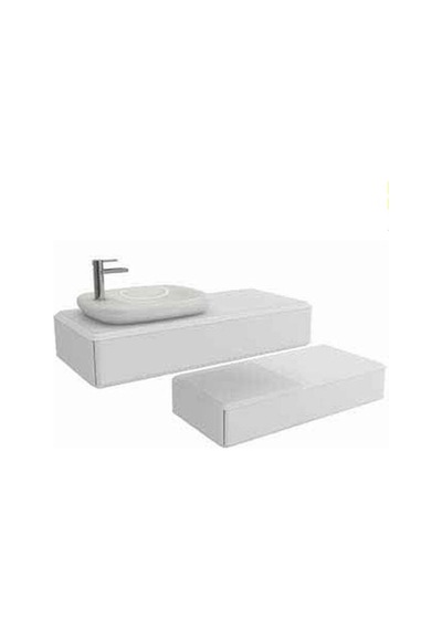 Bocchi - Bergamo 90 Cm Tek Çekmeceli Lavabo Dolabı Beyaz - 7018-0102-1165 Diğer Bocchi - Bergamo 90 Cm Tek Çekmeceli Lavabo Dolabı Beyaz - 7018-0102-1165 Diğer