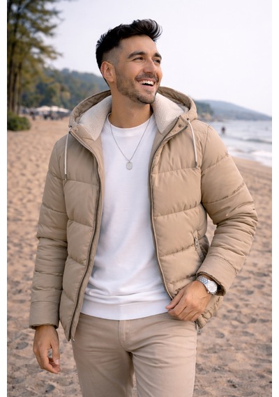 Luxıc Core Erkek Beyaz Basic Sweatshirt Geniş Kalıp Bisiklet Yaka, Rahat Kesim, Günlük Ve Sokak Stili