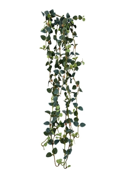 Yapay Çiçek Sarkan Mini Lüx Okaliptus Yapay Sarmaşık 60cm Yeşil