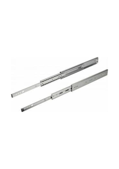 Yeniler 25 Cm Teleskopik Bilyalı Çekmece Rayı 35mm Tam Açılır Krom