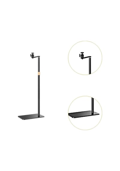 Ayex Projektör Stand C / Yükseklik Ayarlı Metal Projektör Standı / 91 123 Cm / Zemin Tipi / Projektörler İle Uyu