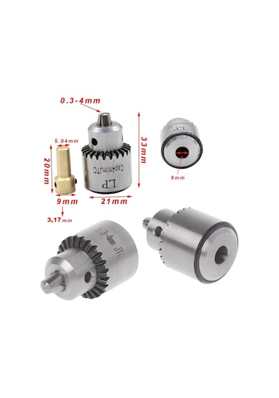 Motor için Mini Mandren Set Proje Ödev Araştırma Otomatik Mandrel