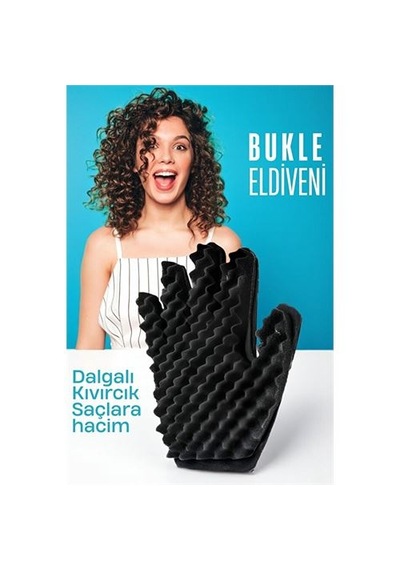 Zenvac Bukle Eldiveni Dalgalı Kıvırcık Saçlara Bakım Eldiveni 721592 Zenvac29
