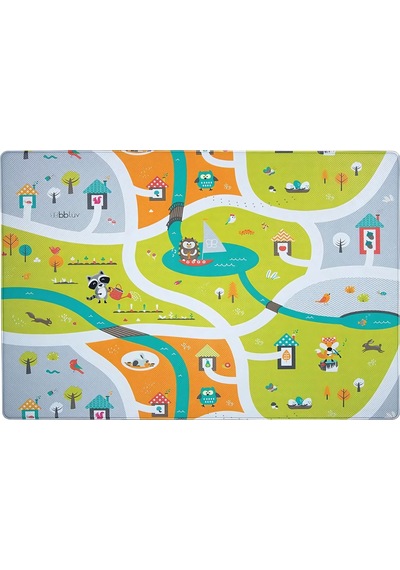 Bblüv Mülti Oyun Halısı Şehir 140 x 100 x 1 CM