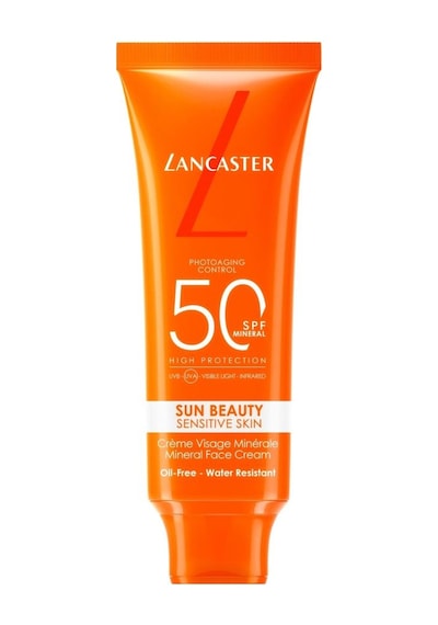 Lancaster Sun Beauty Sensitive Skin Mineral Face Cream Spf50 50 Ml Güneş Kremi