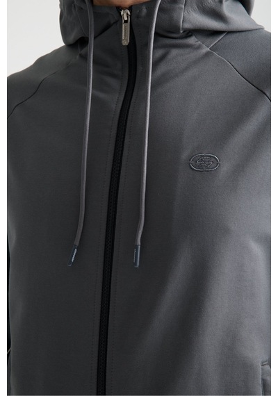 Shooter Sportswear Shooter Erkek Elit Class Eşofman Takımı Mevsimlik Kapüşonlu Manşetli Paça Rahat Kalıp Füme