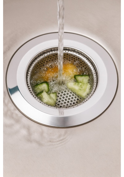 Büyük Boy Paslanmaz Çelik Lavabo Süzgeci- Evye Süzgeci Çelik Diğer